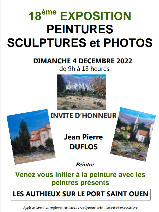 Exposition de peintures